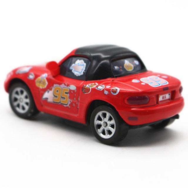 640x640 Online Shop Mini Disney Pixar Cars 2 Red No.95 Painting Mcqueen - Cars 2 Painting