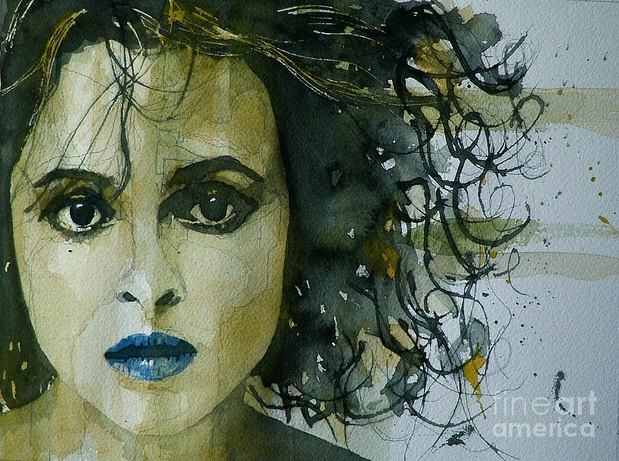 900x670 Helena Bonham Carter Painting By Paul Lovering - Carter Painting