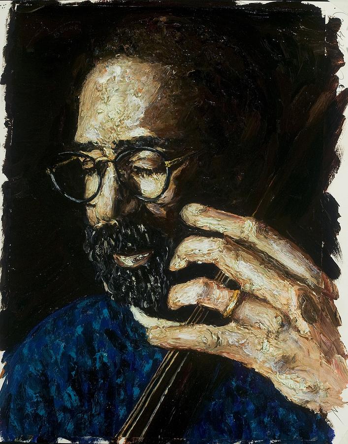 707x900 Ron Carter 2 Painting By Rudy Browne - Carter Painting