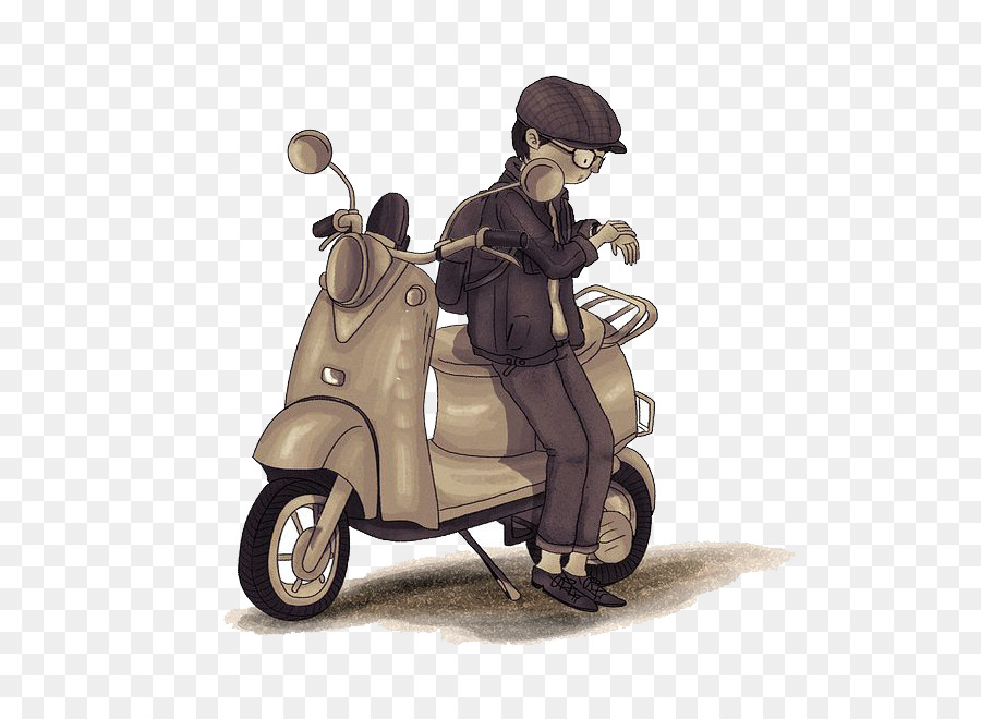 900x660 Cartoon Watercolor Painting Illustration - Cartoon Car Painting