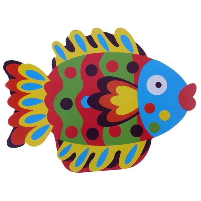 Cartoon Fish Painting