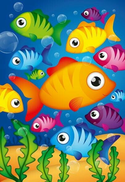 405x590 Pin By On Animal Clip Art Animal Clip Art By - Cartoon Fish Painting