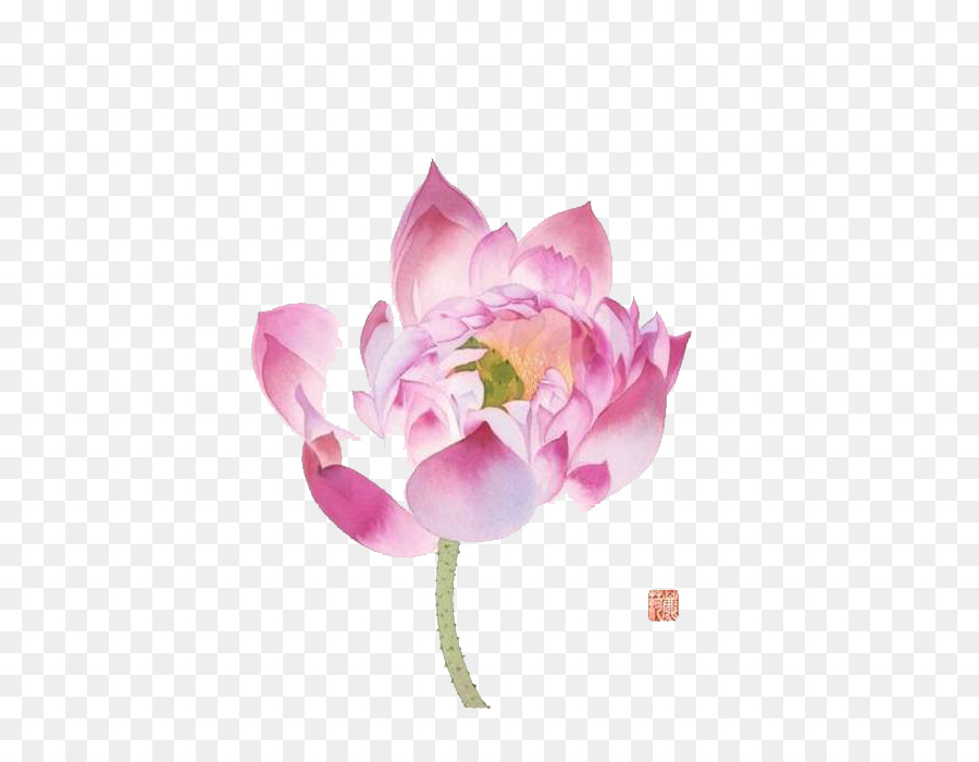 900x700 Watercolor Painting Cartoon Illustration - Cartoon Flower Painting