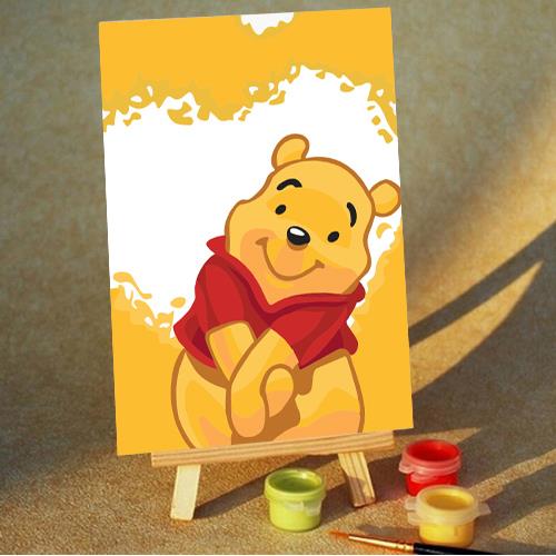 500x500 Diy Cartoon Painting By Numbers For Kids 10x15cm Manufacturers - Cartoon Painting