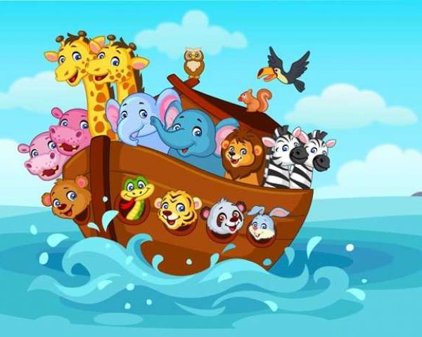 600x480 School Wall Painting Ideas Rajkot,playschool Cartoon Arts - Cartoon Painting