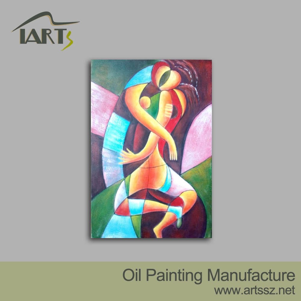 1000x1000 Abstract Cartoon People Oil Painting Acrylic Oil Painting - Cartoon People Painting