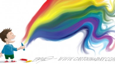 390x219 Watercolor Paintings Cartoons - Cartoon Pictures Painting