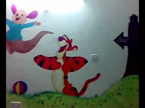 480x360 Pune Cartoon Wall Painting For Kids Room Decor - Cartoon Pictures Painting