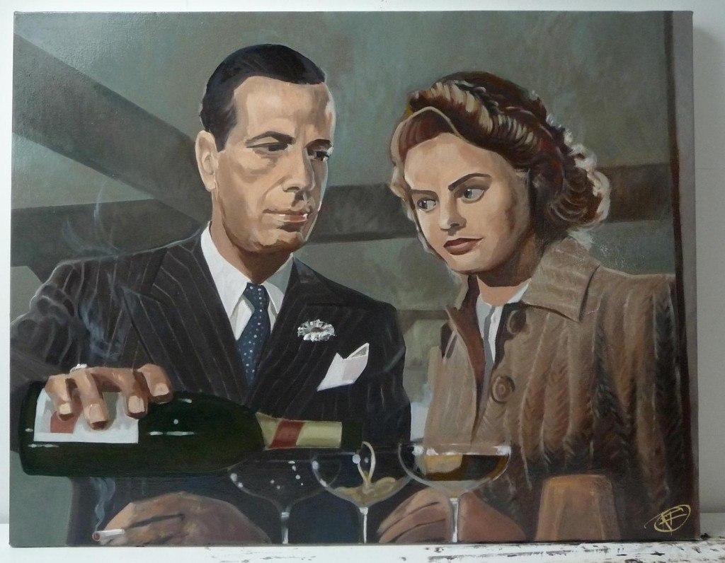 1024x796 Casablanca Painting 1 Art Design Narrative - Casa Blanca Painting