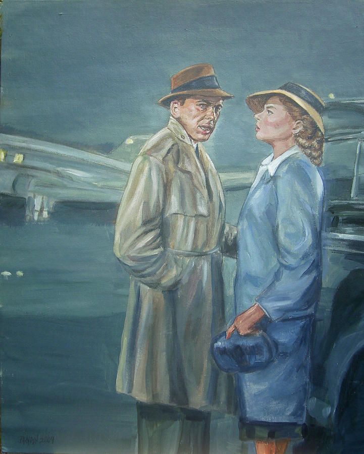 721x900 Casablanca Painting - Casa Blanca Painting