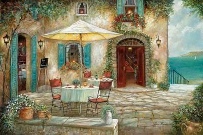 400x267 Casa D'Amore Art Print By Ruane Manning - Casa Painting
