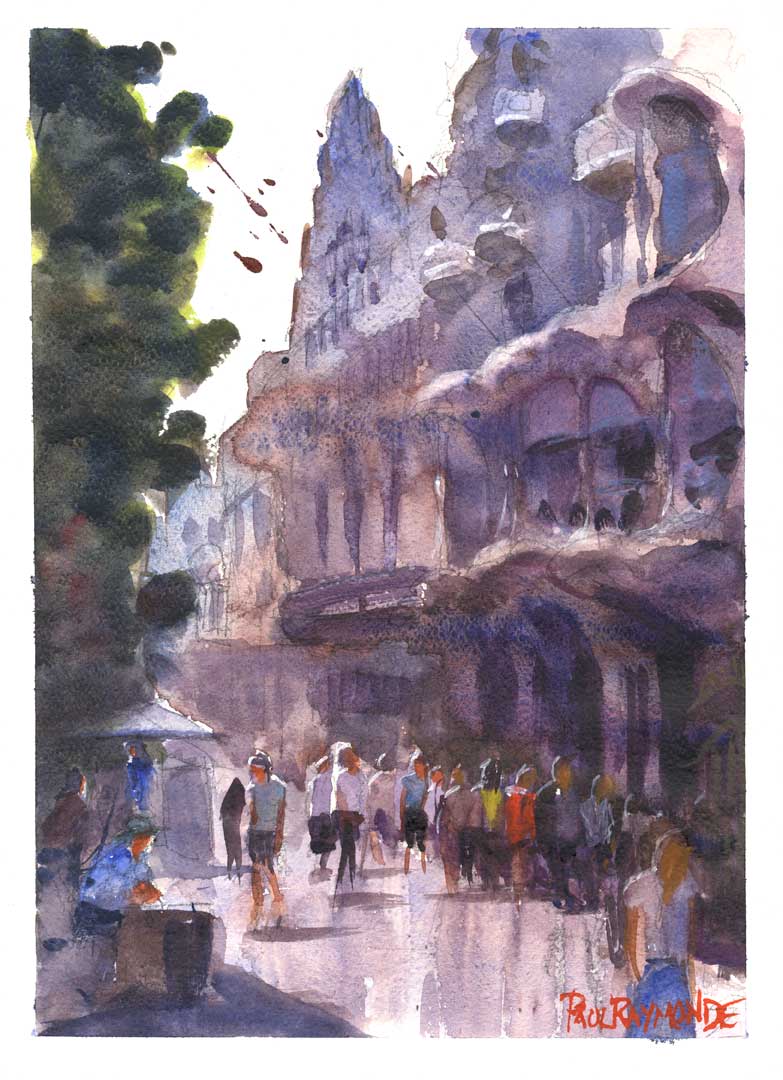 783x1080 La Terraza Atico Offers One Day Painting Classes In Barcelona - Casa Painting