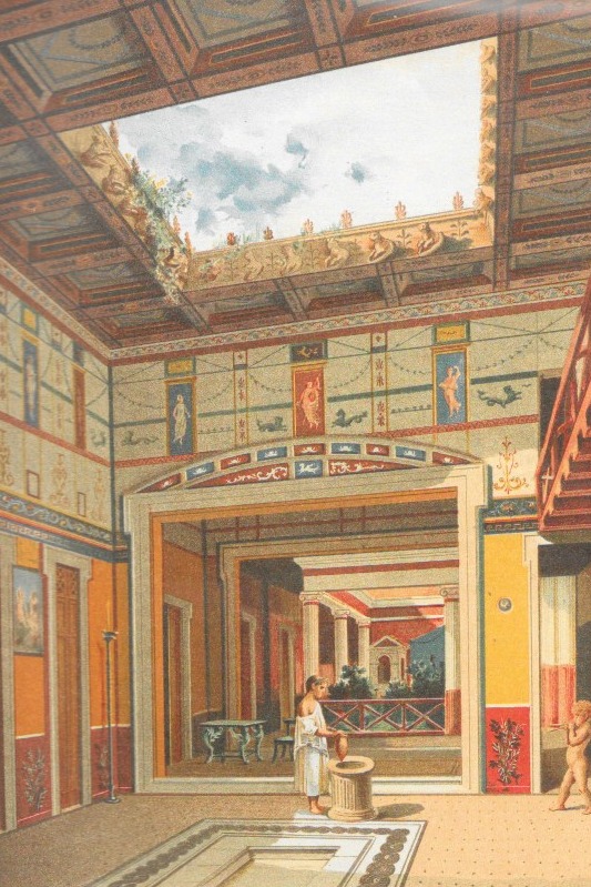 533x799 Artwork By Pompeii - Casa Painting