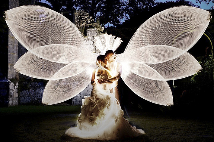 709x472 Light Painting Em Casamentos Blog - Casamento Painting