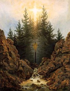 236x309 Caspar David Friedrich - Casper Painting