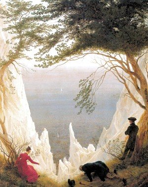 300x378 Caspar David Friedrich - Casper Painting