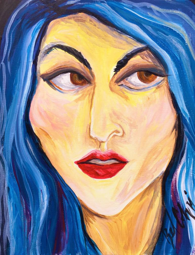 770x1006 Saatchi Art Cassandra Painting By Belinda Colozzi - Cassandra Painting