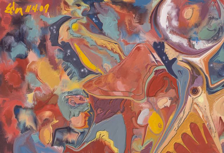 770x527 Saatchi Art Cassandra Painting By Eden Maxwell - Cassandra Painting