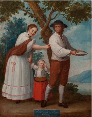 360x459 Windows On Daily Life Casta Paintings From 18th Century Mexico - Casta Painting