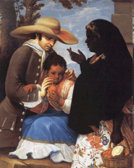 464x579 Casta Paintings Juneteenth Handbook Paintings - Casta Painting