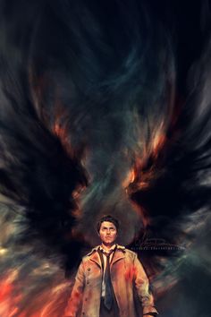236x354 8 Best Castiel Art Images On Castiel, Painting Art - Castiel Painting