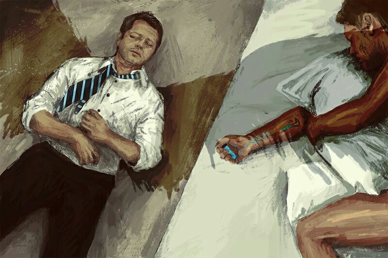 800x533 Spn Oneshots - Castiel Painting