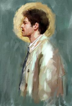 236x346 Castiel, Angel, Supernatural, Geek, Fandom, Nerd, Winchesters - Castiel Painting