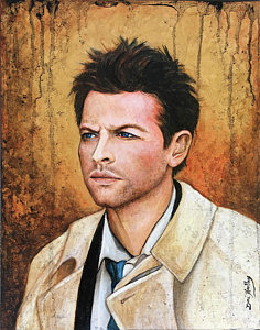 236x300 Castiel Art Fine Art America - Castiel Painting
