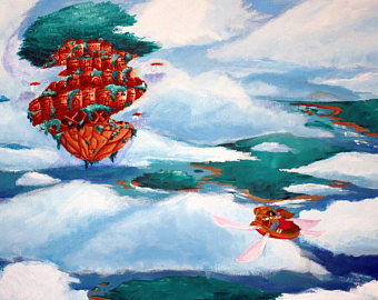 340x270 Castle In The Sky - Castle In The Sky Painting