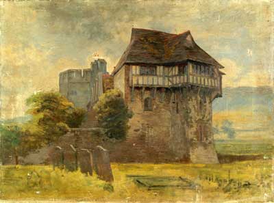 400x297 Darwin Country - Castle Oil Painting