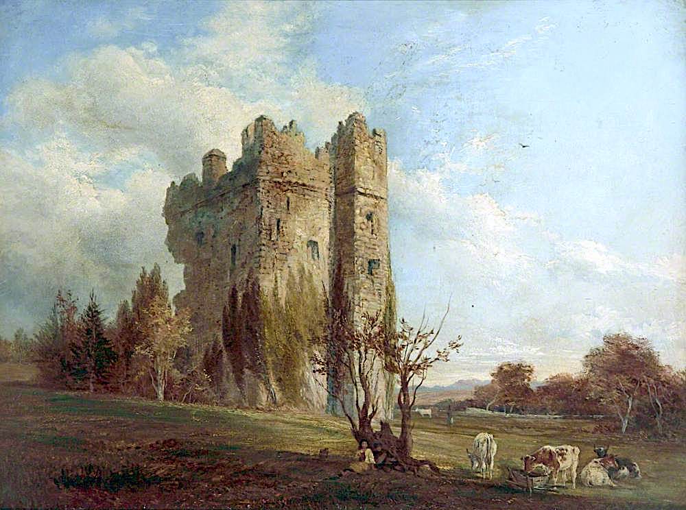 Castle Oil Painting at Explore collection of