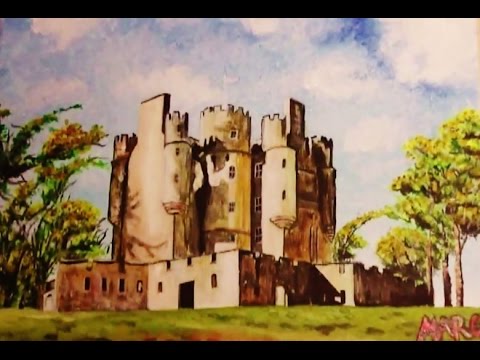 480x360 Braemar Castle Lynn O Dee Painting - Castle Painting