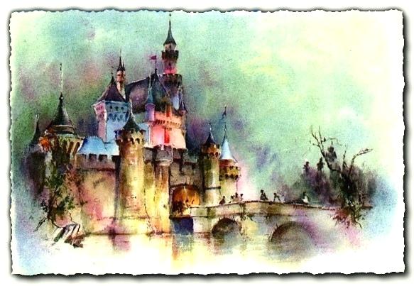 583x403 Castle Painting Because Burcuyildirim.co - Castle Painting