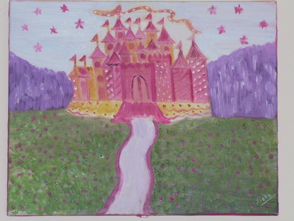 Castle Painting For Kids
