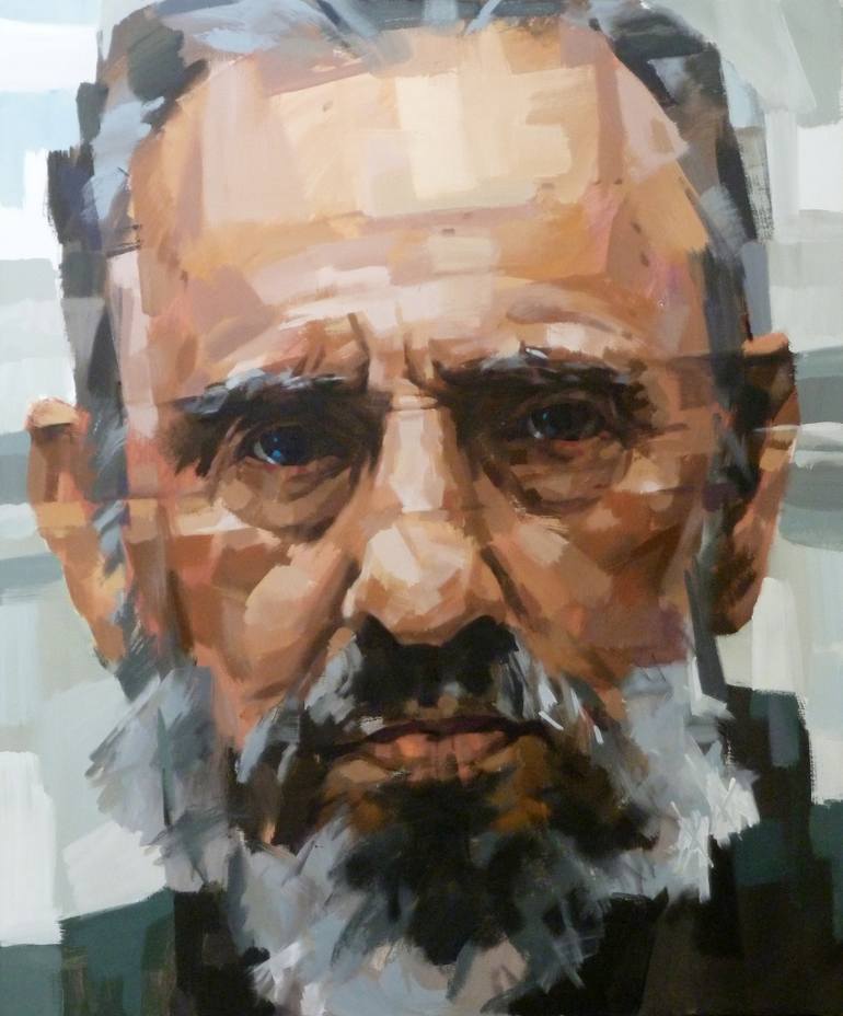 770x928 Saatchi Art Castro Painting By Alexander Ilichev - Castro Painting