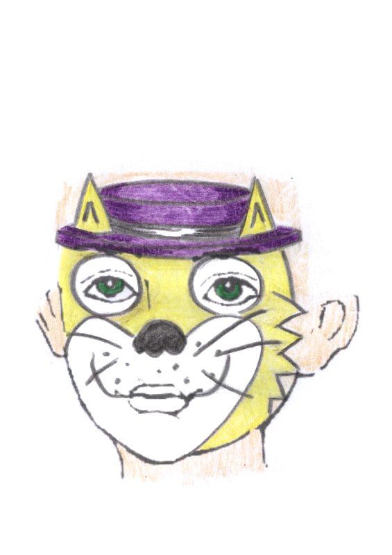 565x800 Face Painting Themes Cartoon - Cat Cartoon Painting