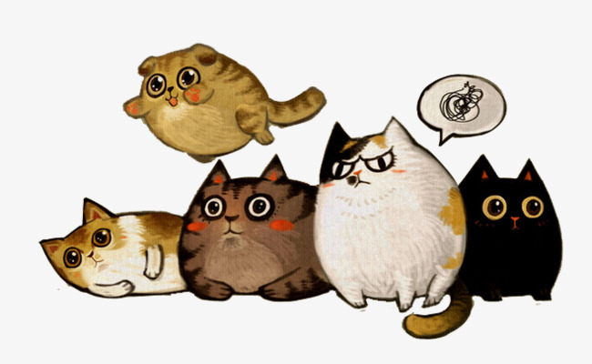 650x400 Graffiti Wall Painted Cartoon Cat Pattern, Wall, Cartoon Cat, Hand - Cat Cartoon Painting