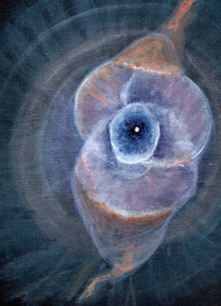 759x1052 Cat's Eye Nebula By Chr Ali3 - Cat Eye Painting