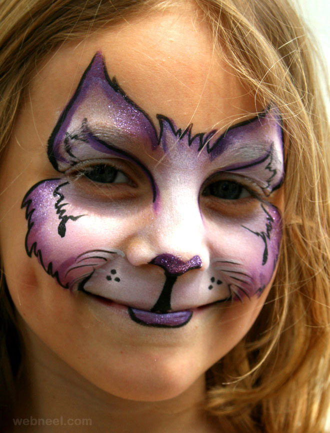 660x865 Cat Face Painting 28 - Cat Face Painting