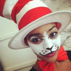 236x236 Cat In The Hat Face Painting Ideas 1 Face Painting - Cat In The Hat Face Painting