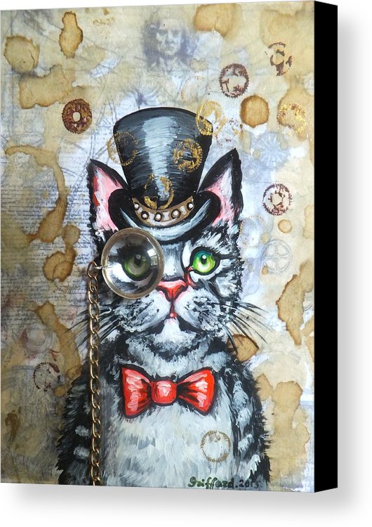 530x750 Cat In The Hat Canvas Print Canvas Art By Anna Griffard - Cat In The Hat Painting