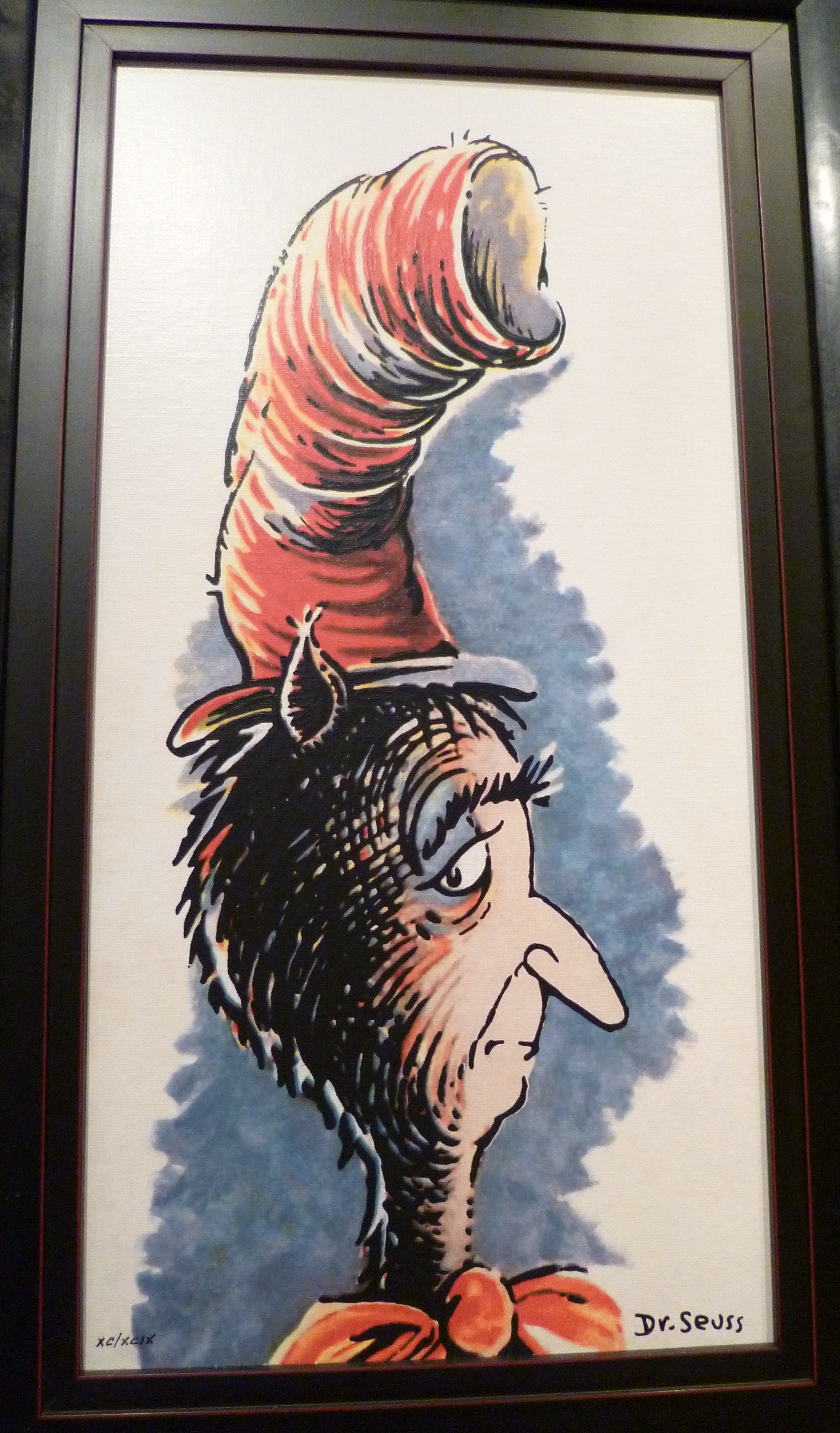 2160x3682 Dr. Seuss The Cat Behind The Hat Wordhelper Editing, Writing - Cat In The Hat Painting