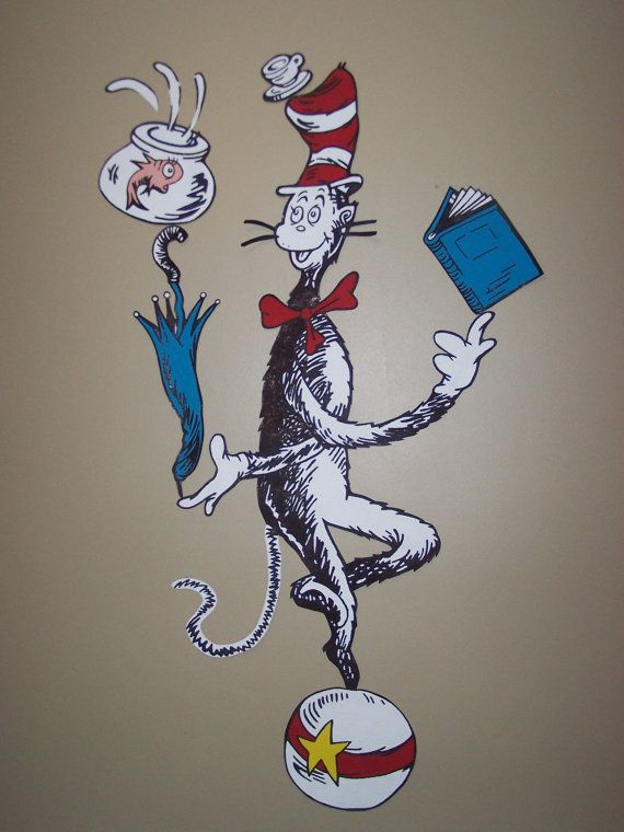 Cat In The Hat Painting At Paintingvalley.com 