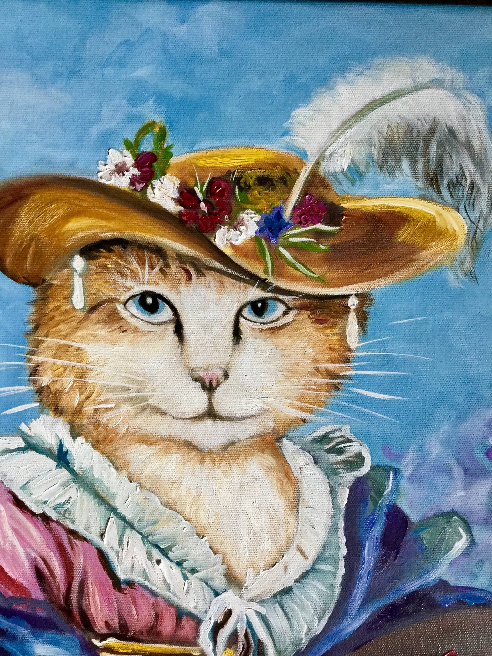 Cat In The Hat Painting at PaintingValley.com | Explore collection of ...