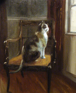 262x320 Jonelle Summerfield Oil Paintings Looking Out The Window - Cat Looking Out Window Painting