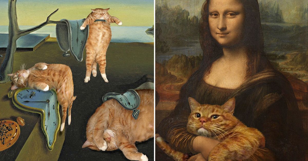 Cat Painting Meme at Explore collection of Cat
