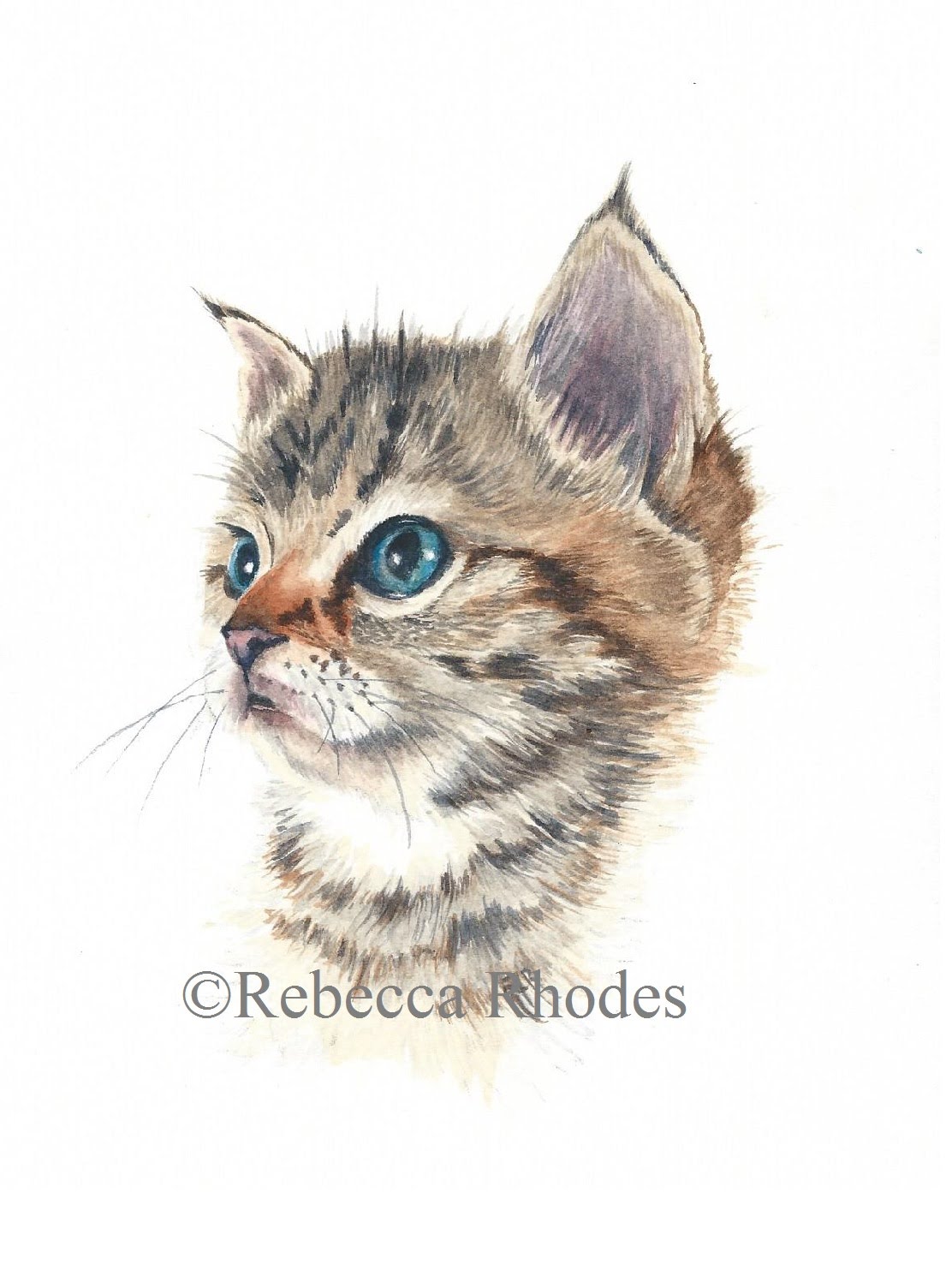 1112x1476 Watercolor Painting Tutorial - Cat Watercolor Painting