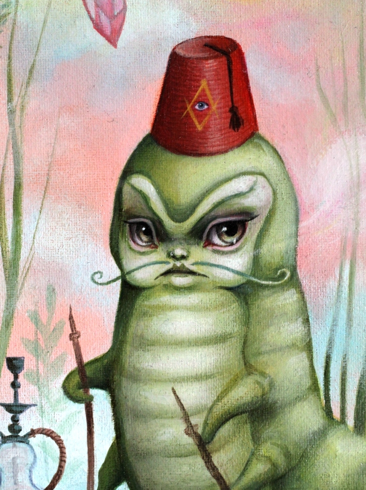 748x1000 The Caterpillar - Caterpillar Painting