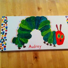236x236 Eric Carle Clip Art The Very Hungry Caterpillar By ~lovelyruthie - Caterpillar Painting