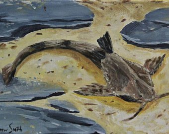 340x270 Catfish Painting Etsy - Catfish Painting